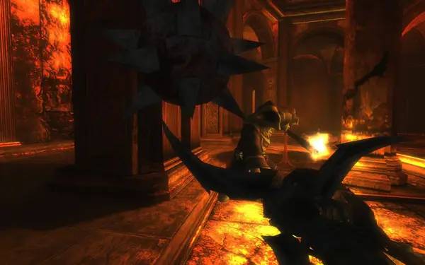 Пример визуального стиля и графики игры Painkiller Resurrection