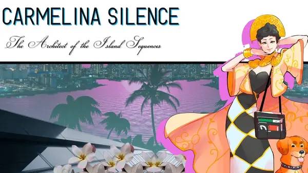 Пример визуального стиля и графики игры Paradise Killer