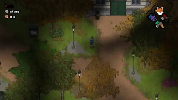 Пример визуального стиля и графики игры Park Story