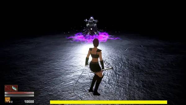 Пример визуального стиля и графики игры Path of Redemption