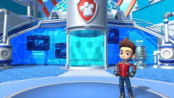 Пример визуального стиля и графики игры PAW Patrol The Movie  Adventure City Calls
