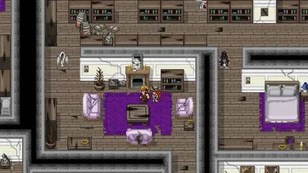 Пример визуального стиля и графики игры Penny Arcade's On the Rain-Slick Precipice of Darkness 3