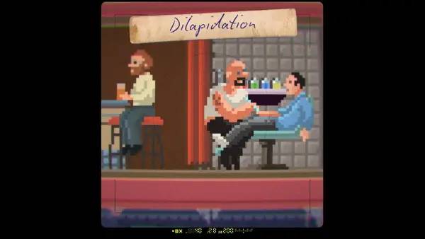 Пример визуального стиля и графики игры Photographs