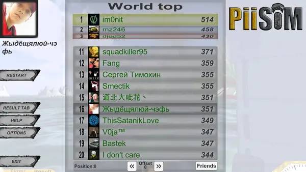 Пример визуального стиля и графики игры PiiSim