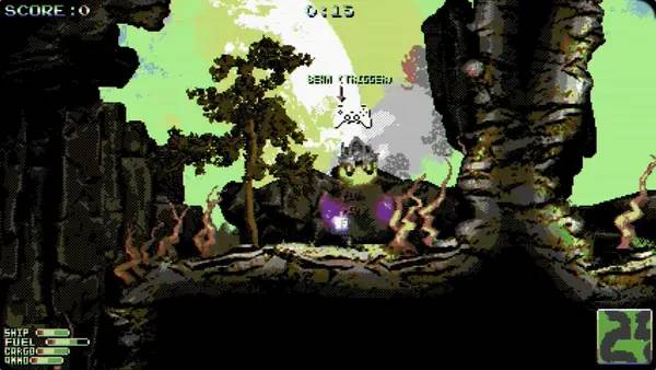 Пример визуального стиля и графики игры Pilots Of Darsalon