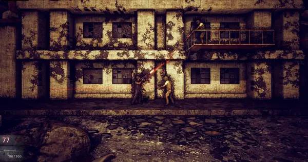 Пример визуального стиля и графики игры Post War Dreams