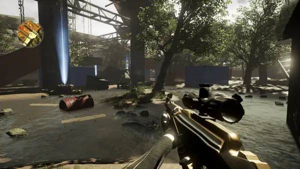 Пример визуального стиля и графики игры Power War The First Men