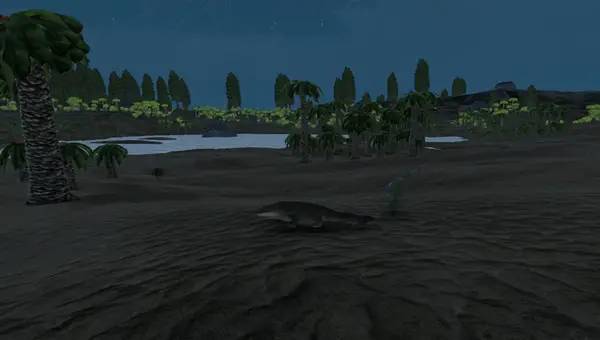 Пример визуального стиля и графики игры Primeval