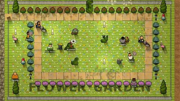 Пример визуального стиля и графики игры Prison Architect - Going Green