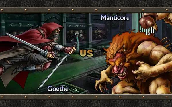 Пример визуального стиля и графики игры Puzzle Quest 2