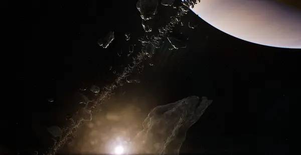 Пример визуального стиля и графики игры QANGA