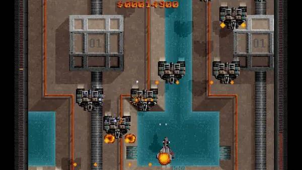 Пример визуального стиля и графики игры Raptor Call of The Shadows - 2015 Edition