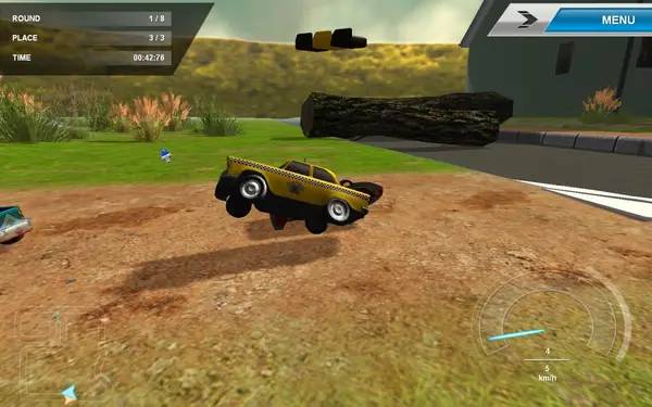 Пример визуального стиля и графики игры RC Racing Off Road 2.0