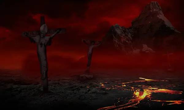 Пример визуального стиля и графики игры Real Horror Stories Ultimate Edition