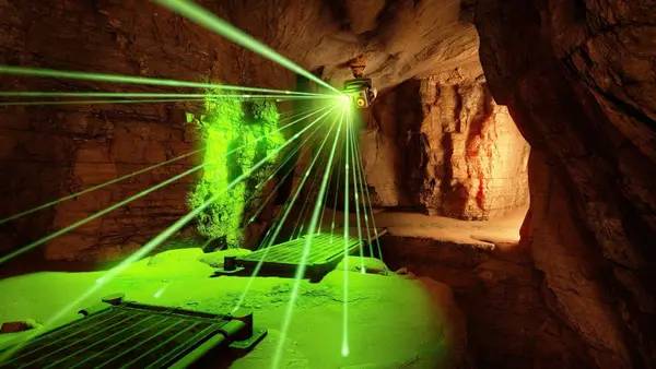 Пример визуального стиля и графики игры Red Matter 2