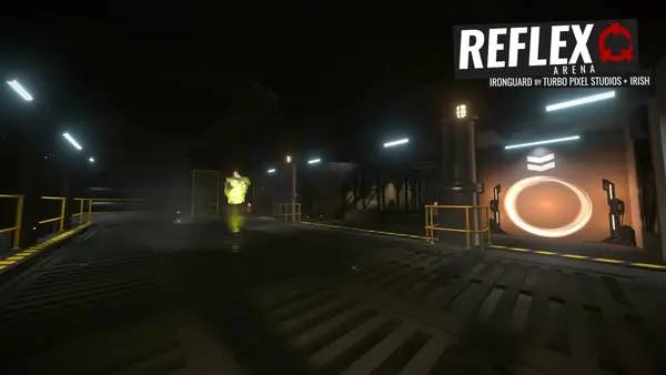 Пример визуального стиля и графики игры Reflex Arena