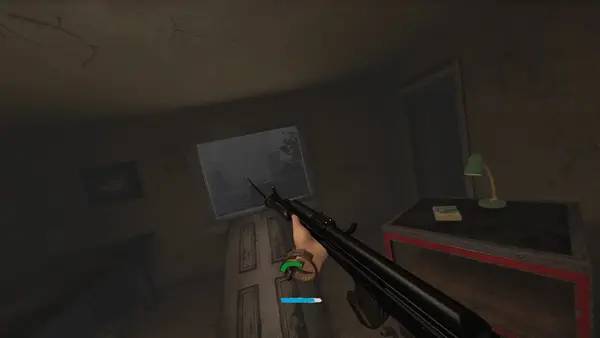 Пример визуального стиля и графики игры REQUISITION VR