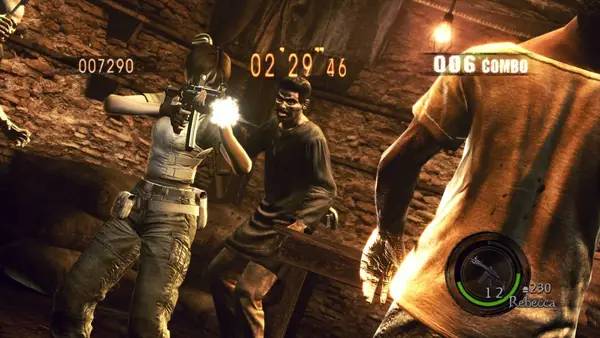 Пример визуального стиля и графики игры Resident Evil 5 - UNTOLD STORIES BUNDLE