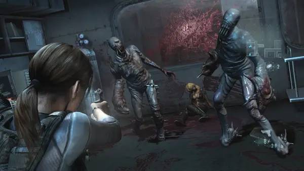 Пример визуального стиля и графики игры Resident Evil Revelations