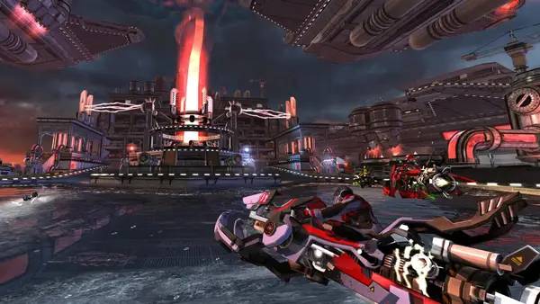 Пример визуального стиля и графики игры Riptide GP Renegade