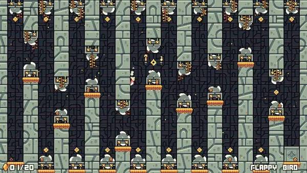 Пример визуального стиля и графики игры RITE