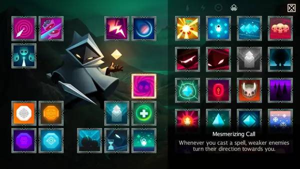 Пример визуального стиля и графики игры Ritual Sorcerer Angel