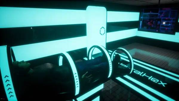 Пример визуального стиля и графики игры Robo Inc Project