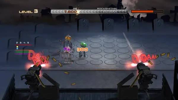 Пример визуального стиля и графики игры Rocksmith