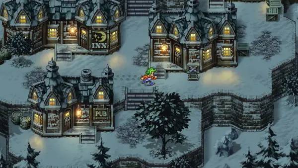 Пример визуального стиля и графики игры ROMANCING SAGA 3