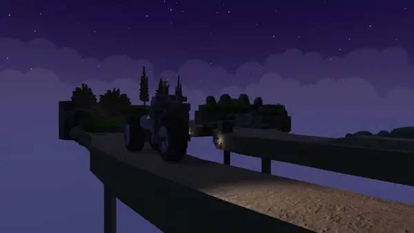 Пример визуального стиля и графики игры Rover Builder