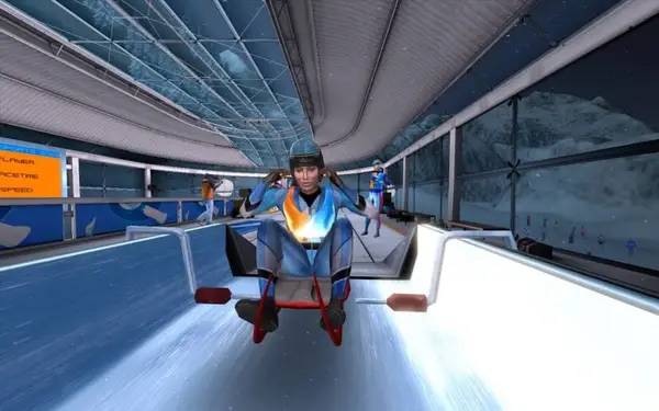 Пример визуального стиля и графики игры RTL Winter Sports 2009 The Next Challenge