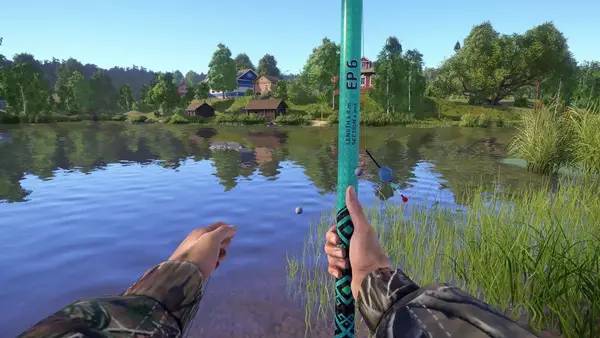 Пример визуального стиля и графики игры Russian Fishing 4