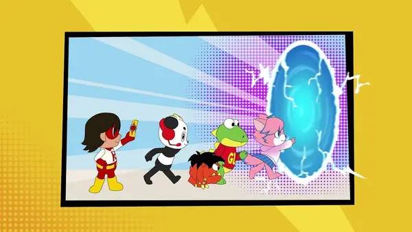 Пример визуального стиля и графики игры Ryan's Rescue Squad