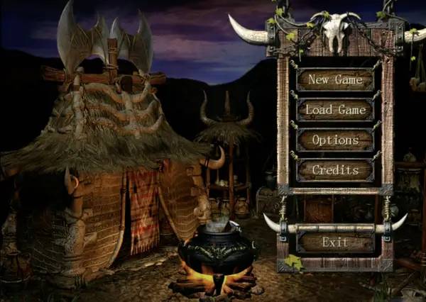 Пример визуального стиля и графики игры Seal of Evil