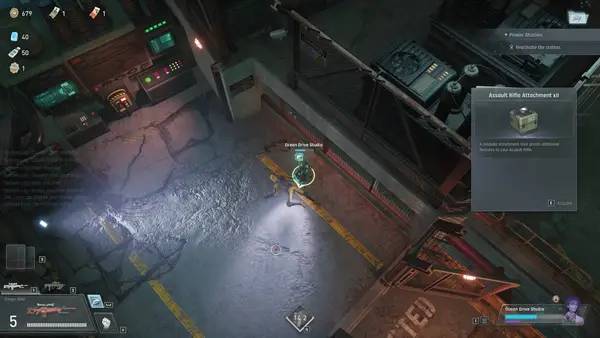 Пример визуального стиля и графики игры Section 13