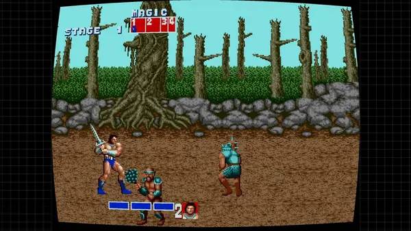 Пример визуального стиля и графики игры SEGA Mega Drive and Genesis Classics
