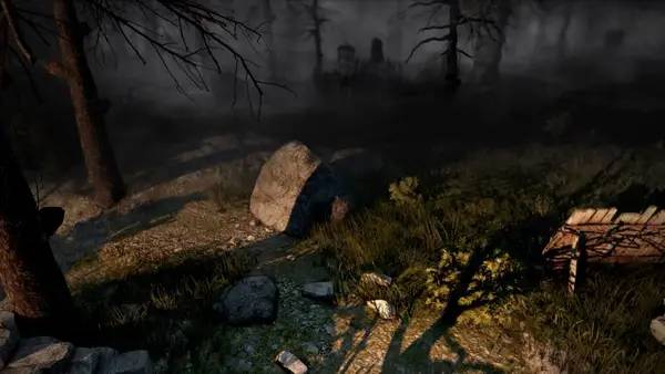 Пример визуального стиля и графики игры Shadow Arena