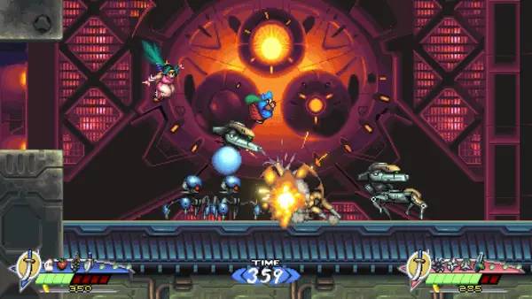 Пример визуального стиля и графики игры Shadow of the Ninja - Reborn