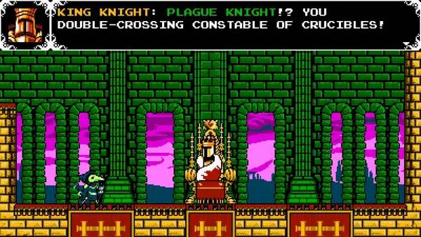 Пример визуального стиля и графики игры Shovel Knight Treasure Trove