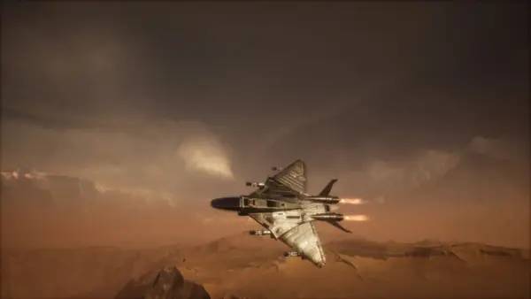 Пример визуального стиля и графики игры Silverwing