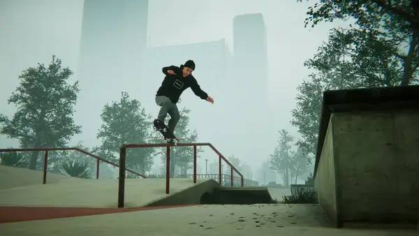 Пример визуального стиля и графики игры Skater XL - The Ultimate Skateboarding Game