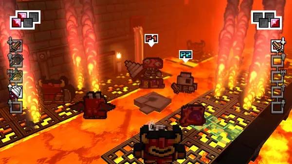 Пример визуального стиля и графики игры Skellboy Refractured