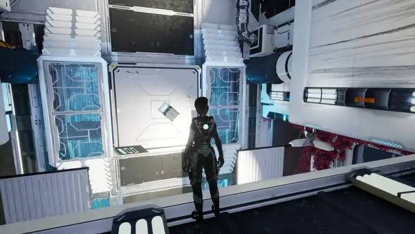 Пример визуального стиля и графики игры Sky Beneath