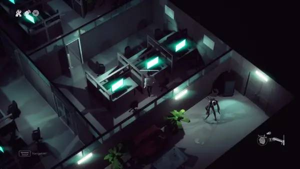 Пример визуального стиля и графики игры SKYHILL Black Mist