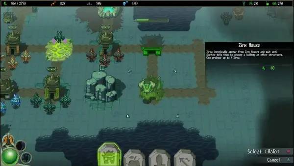 Пример визуального стиля и графики игры Smelter