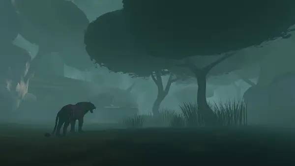 Пример визуального стиля и графики игры Song in the Smoke