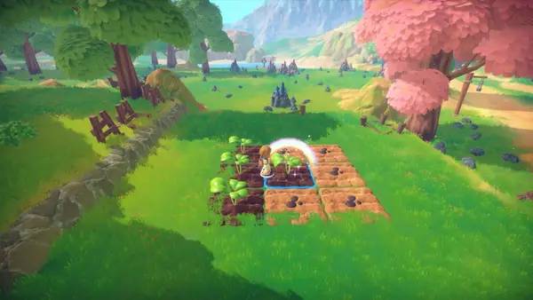 Пример визуального стиля и графики игры Song Of The Prairie