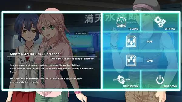 Пример визуального стиля и графики игры Sound of Drop - fall into poison -