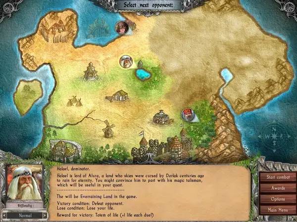 Пример визуального стиля и графики игры Spectromancer