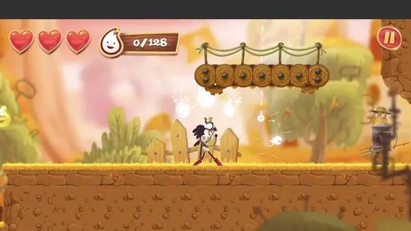 Пример визуального стиля и графики игры Spirit Roots